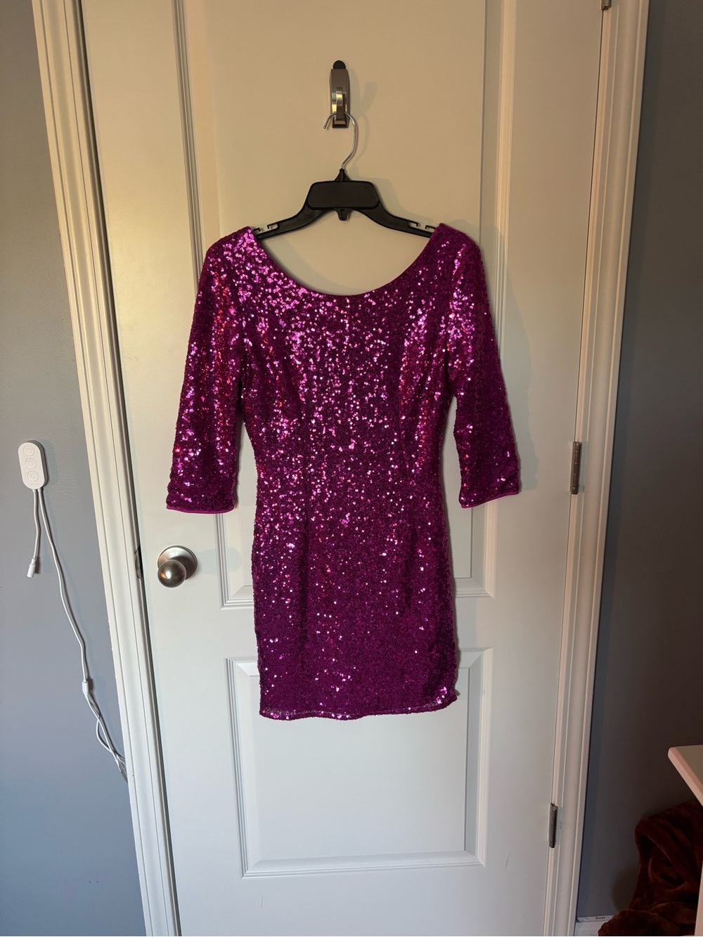 Lulus Pink Sequin Dress